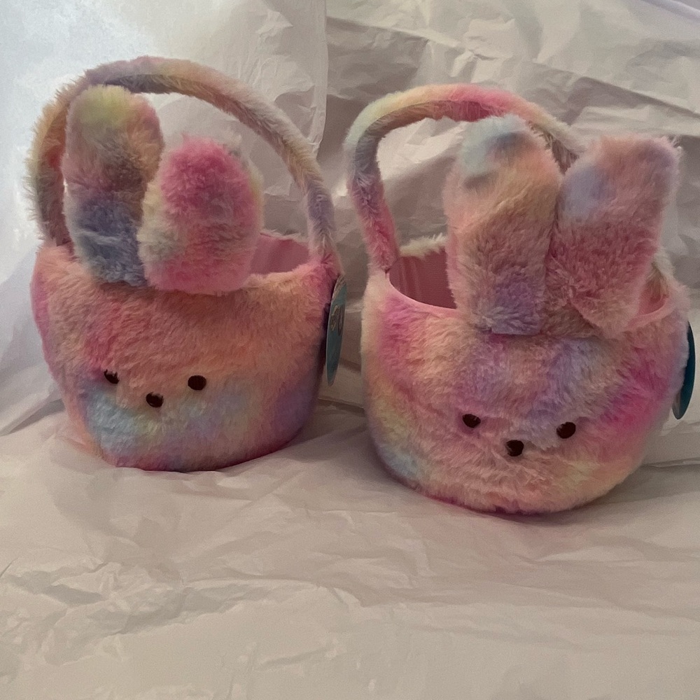 NEW TWO MULTI COLOR PEEPS BASKETS
